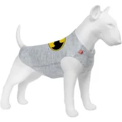 Майка для собак WAUDOG Clothes, рисунок "Бэтмен лого", S40, B 50-56 см, С 29-34 см (296-2001)