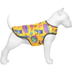 Курточка-накидка для собак WAUDOG Clothes, малюнок "Рік та Морті 3", M, А 37 см, B 52-62 см, З 37-46 см (504-0282)