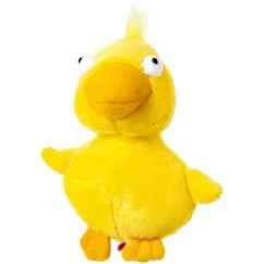 Утка с пищалкой GiGwi Plush, плюш, искусственный / ткань, МТХ, 11 см (75020)