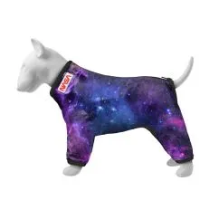 Ветровка для собак WAUDOG Clothes, рисунок "NASA21", XS22, В 30-34 см, С 19-21 см (5322-0148)