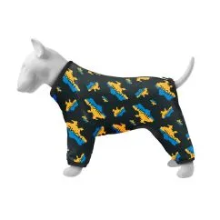 Вітровка для собак WAUDOG Clothes, малюнок "Дім", S35, 47-51 см, З 35-39 см (5335-0230)