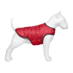 Курточка-накидка для собак WAUDOG Clothes, малюнок "Супермен червоний", M, А 37 см, B 52-62 см, З 37-46 см (504-4007)