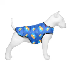 Курточка-накидка для собак WAUDOG Clothes, малюнок "Прапор", M, А 37 см, B 52-62 см, З 37-46 см (504-0229)