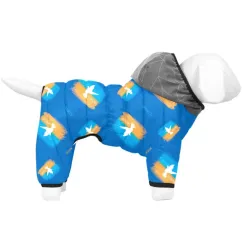 Вітровка для собак WAUDOG Clothes, малюнок "Прапор", L55, 77-79 см, З 50-55 см (5355-0229)