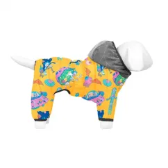 Комбінезон для собак WAUDOG Clothes малюнок "Рік і Морті 3", M35, 59-62 см, З 37-40 см (5436-0282)