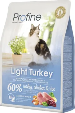 Сухой корм для кошек с лишним весом Profine Cat Light 2 кг (индейка и курица) (170575/7794)