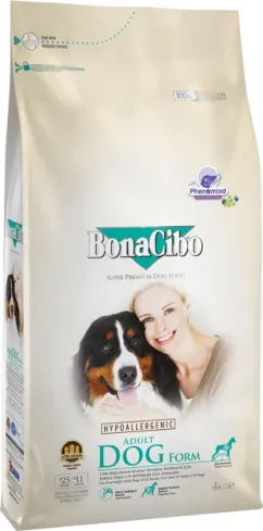 Корм для собак BonaCibo Adult Dog Form (Senior/Over Weight- Chicken) 4 кг (BC406182)