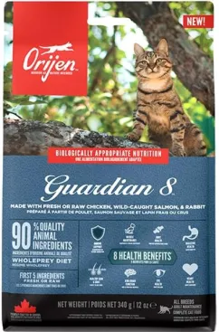 Корм для кошек Orijen Cat Guardian 8 340 г (x30) (o71889)