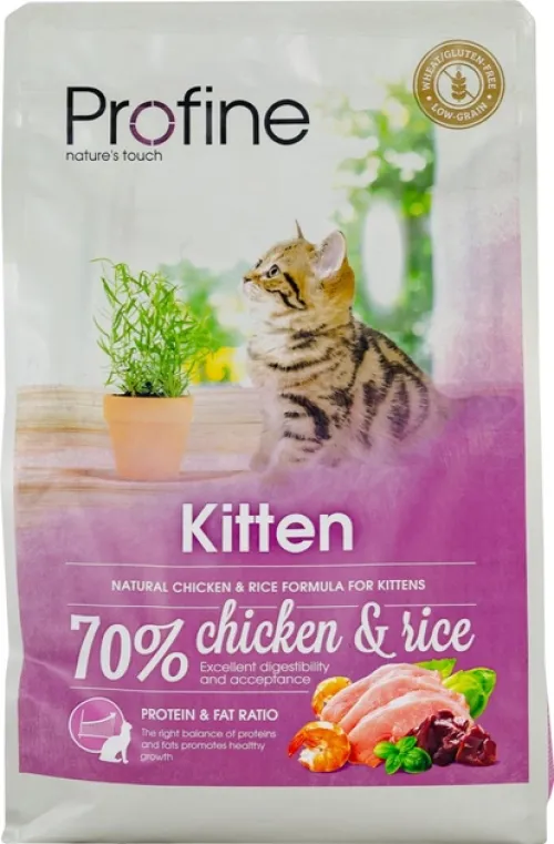 Сухой корм для котят Profine Cat Kitten 2 кг (курица) (170560/7640) - фото №3