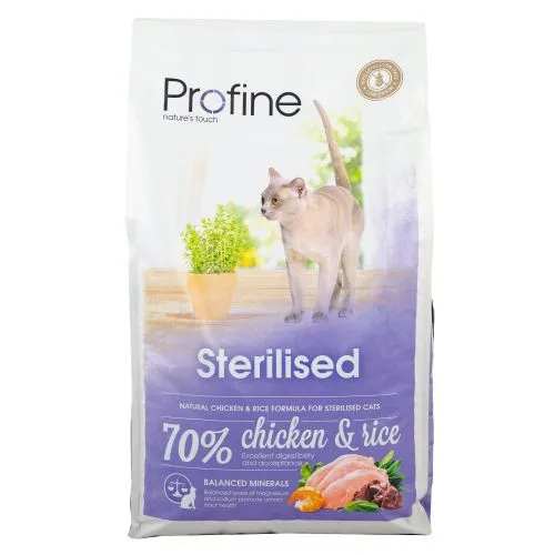 Сухий корм для стерилізованих котів Profine Cat Sterilised 10 кг (курка) (170564/7688) - фото №2