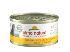 Вологий корм Almo Nature HFC Cat Natural, 70 г куряче філе (5016H)