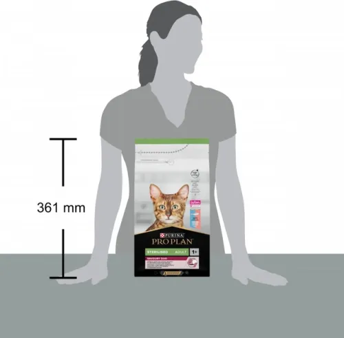 Purina Pro Plan Sterilised 1,5 кг (тріска та форель) сухий корм для котів - фото №5