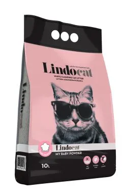 Наполнитель бентонитовый LINDOCAT MyBabypowder (Детская присыпка, большая гранула) 10 л (3RGGLC.TS10LCBP)