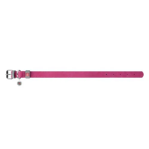 Нашийник для собак шкіряний Collar WAUDOG Classic, Ш 20 мм, Дл 30-39 см рожевий (2177) - фото №4