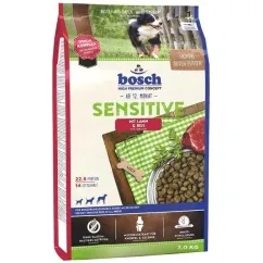 Сухий корм для собак Bosch Sensitive ягня + рис 3 кг (4015598013703)