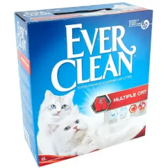 Комкующийся наполнитель Ever Clean Multiple Cat 6 л (123452)