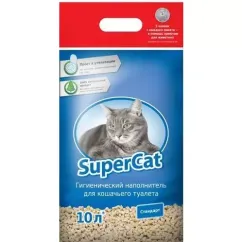 SuperCat Стандарт Наполнитель для кошачьего туалета древесный 3 кг (3550) (4820082490201)