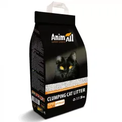 Наповнювач бентонітовий для котячих лотків AnimAll 5 кг Natural, лarge (4820224500829)