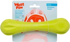 Косточка West Paw Hurley Dog Bone для собак зеленая L (21 см) (ZG011GRN)