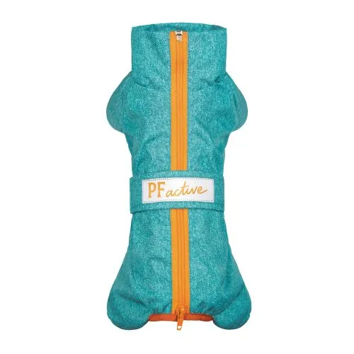 Pet Fashion Rain Дождевик для собак бирюзовый SM (PR242581) - фото №2