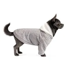 Толстовка Pet Fashion «Delicate» для собак, розмір S, сіра