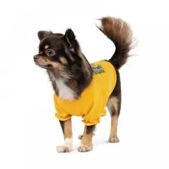 Футболка Pet Fashion «Maria» для дівчаток, розмір S2, жовта