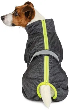 Pet Fashion Rain Дождевик для собак серый M2 (PR242592)
