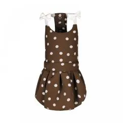 Сукня Pet Fashion «Flirt» для дівчаток, розмір M, коричнева