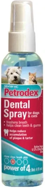 Спрей Sentry Petrodex Dental Spray от зубного налета для собак и кошек 118 мл (48476512603)