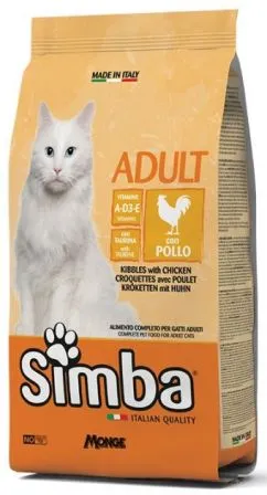 Сухой корм для кошек Simba cat с курицей 5 кг (70016100P)