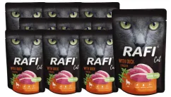 Влажный корм для кошек Dolina Noteci RAFI Cat пауч с уткой 100 г (12801157)