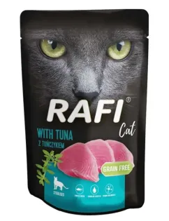 Влажный корм для стерилизованных кошек Dolina Noteci RAFI Cat sterilized пауч с тунцем 100 г (12801156)