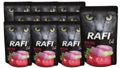 Влажный корм для кошек Dolina Noteci RAFI Cat пауч с телятиной 100 г (12801159)