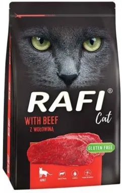 Сухой корм для кошек Dolina Noteci RAFI Сat с говядиной 7 кг (25101271)