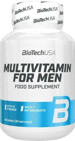 Витамины Biotech Multivitamin for Men 60 таблеток (5999076245697)