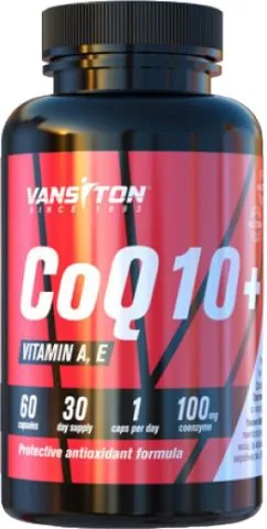 Натуральна добавка Vansiton Коензим Q10 60 капсул (4820106590610)