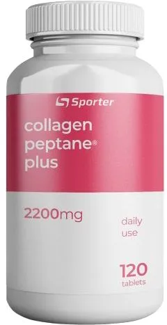 Комплексная примесь Sporter Collagen 2200 peptane plus 120 таблеток (4820249720059)