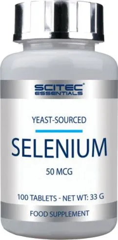 Вітаміни Scitec Nutrition Selenium 100 капсул (728633102532)