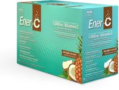 Вітаміни Ener-C Vitamin C 1000 мг ананас і кокос 30 пакетиків (873024001052)