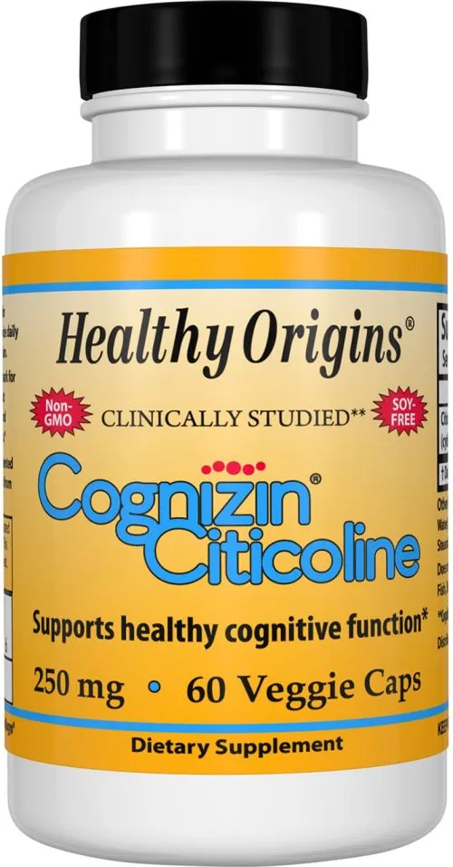 Витамины Healthy Origins Cognizin Citicoline 250 мг 60 гелевых капсул (603573420246) - фото №3