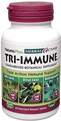Натуральна добавка Natures Plus Tri-Immune 60 таблеток (97467073807)