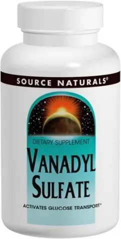 Минералы Source Naturals ванадия Сульфат 10 мг 100 таблеток (21078017479)