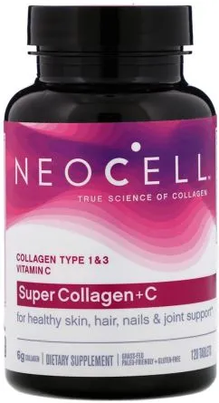 Натуральна добавка NeoCell Колаген + Вітамін С Тип 1 & 3 120 таблеток (16185128958)