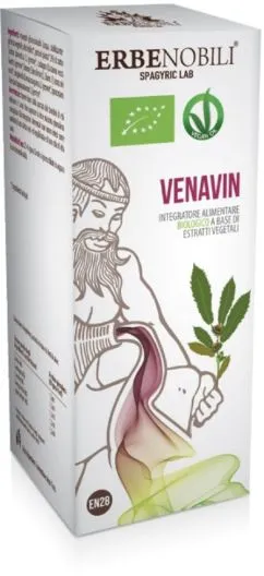 Натуральная добавка Erbenobili VenaVin для нормализации венозного кровообращения 50 мл капли (8033831000286)