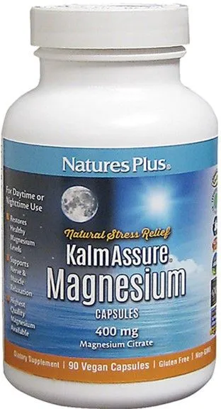 Минералы Natures Plus KalmAssure магний 400 мг 90 гелевых капсул (97467336025) - фото №3