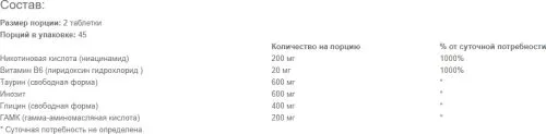 Биоактивная примесь Country Life GABA Relaxer (ГАМК-релаксант) 90 таблеток (015794015024) - фото №2