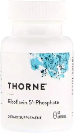 Вітаміни Thorne Research Рибофлавін 5 'Фосфат, 60 капсул (693749115021)