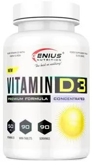 Витамины Genius Nutrition Vitamin D3 90 таблеток (5402879182422)
