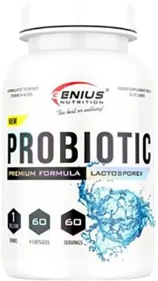 Пробиотик Genius Nutrition Probiotic 60 капсул (5402395706584)