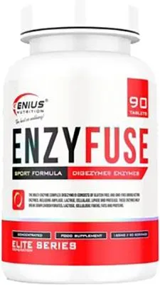 Пробіотик Genius Nutrition Enzy Fuse 90 таблеток (5405479104610)